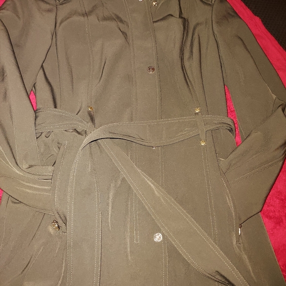 Calvin Klein rain coat green size M - Picture 3 of 9